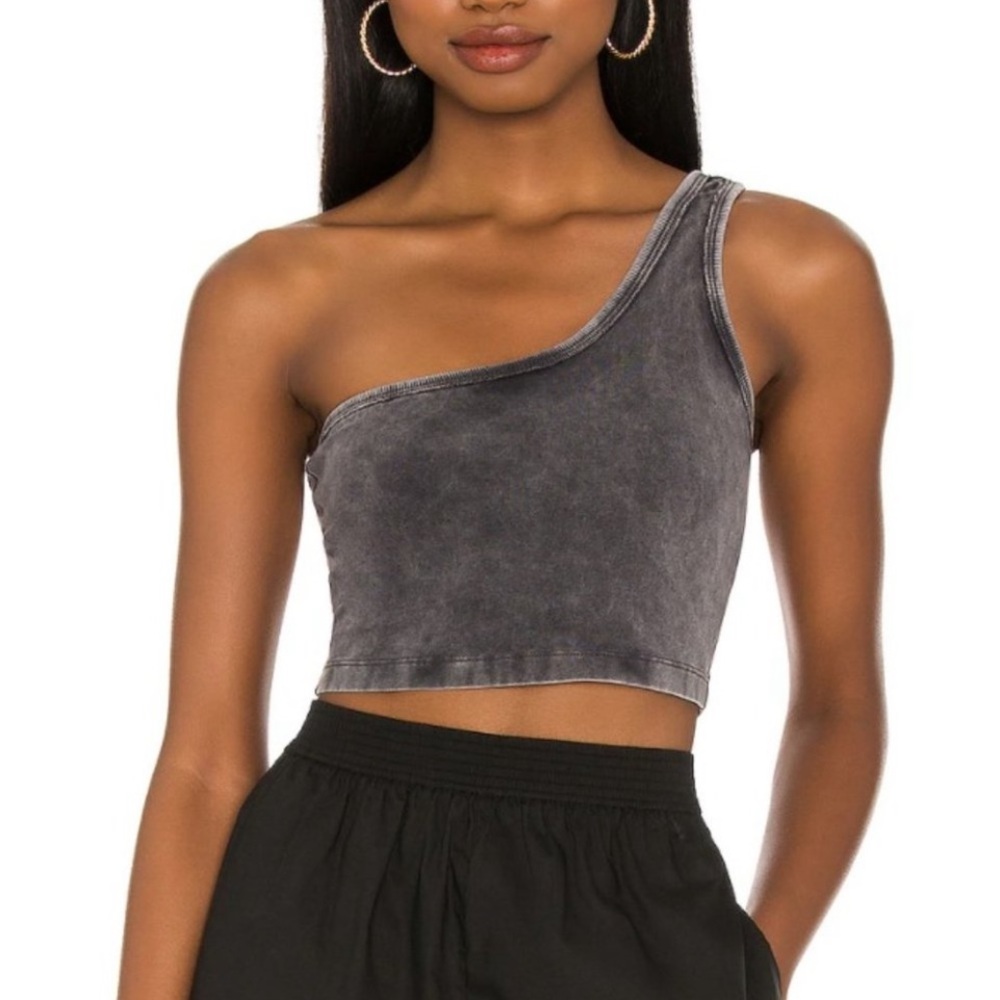 Free People FP Movement Hot Shot One Shoulder Crop Tank XS